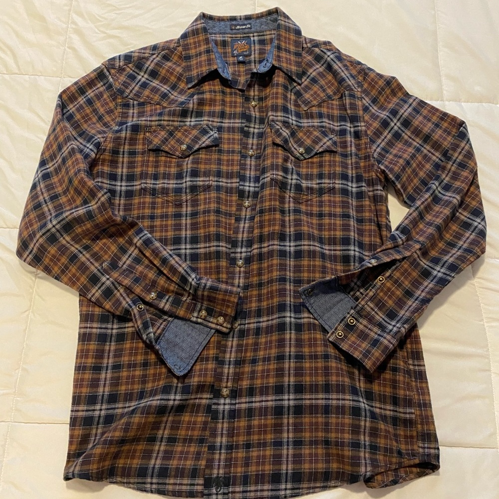 Western Pearl Snap, Size M